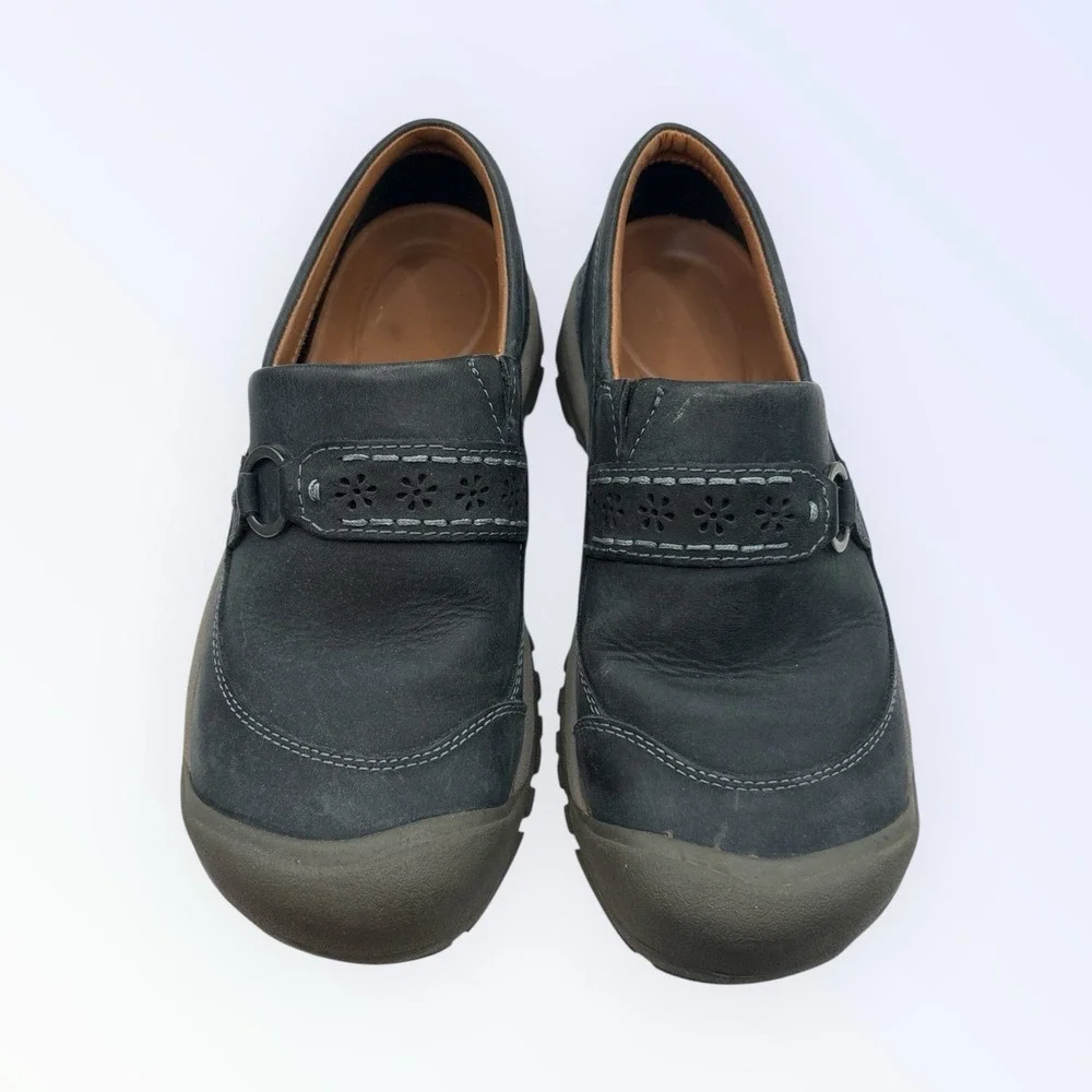 KEEN Kaci II Slip-On Leather Comfort Casual Shoes WOMENS 7.5 - Picture 2 of 7